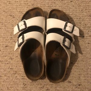 white birkenstock’s